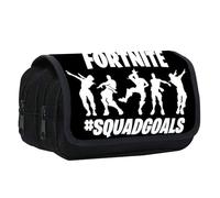 Doyomtoy Astuccio per Matite con Doppia Cerniera,Astuccio per matite a tema videogiochi,Astuccio per Matite di Grande Capacità,Astuccio per Matite a Tema,Astuccio per Matite per Bambini