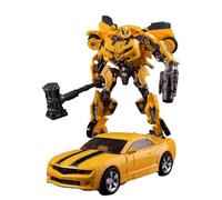 Doyomtoy Giocattolo a doppia trasformazione, Bumblebee,mecha giocattolo, giocattolo per ragazzi, regali di compleanno, ornamenti giocattolo