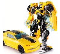 Doyomtoy Toys Bumblebee, Sky Warrior, guerriero fune metallica,giocattolo di trasformazione fatto a mano re Kong dinosauro modello robotico per Erwa…