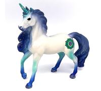 Doyomtoy Unicorno con unicorno marino, famiglia di unicorno, mitico Pegasus unicorno modello magico energia creatura solido unicorno colorato