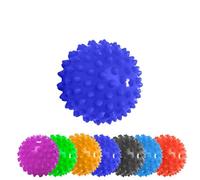 #DoYourFitness Palla da Massaggio »Nica« (Diametro 10 cm) in Diversi Colori. Lacrosse Ball/Rullo di Massaggio per Il Trattamento dei Punti di Tensione e di irrigidimento (Rullo fasciale) : Blu Marino