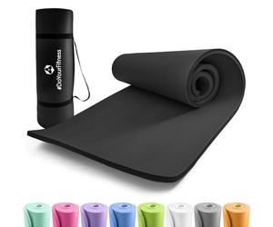 #DoYourFitnessTappetino Fitness »Jivan« - Extra Spesso e Morbido, Ideale per Pilates, Ginnastica, Studio, Yoga - 183 x 61 x 2 cm