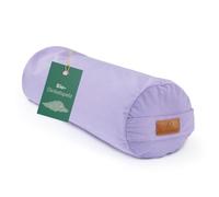 #DoYourYoga Cuscino cilindrico per yoga, 68 cm x 22 cm, imbottito con farro | Rivestimento lavabile, cuscino da yoga e sedia da meditazione, cuscino Zafu per Yin Yoga