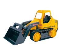 DOZER CON CINGOLI GIALLO ADRIATIC PLASTICA CM 46 PRO WORK ITALIANO GIOCATTOLO