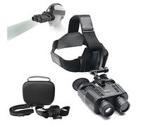 DOZIRA Binocolo per Visione Notturna con Montaggio sulla Testa Occhiali Casco con Imaging Stereo 3D Sensore 1080P 3M Distanza del Dispositivo a infrarossi 300 m per la sorveglianza della Caccia
