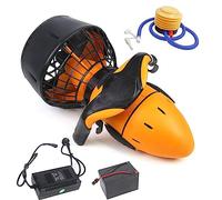 DOZPAL Scooter subacqueo Booster per Nuoto subacqueo da 500 W con Batteria da 24 V 10 Ah, elica Subacquea elettrica Impermeabile a 2 velocità per Snorkeling, Avventura in Piscina