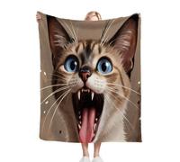 Dozrmey Coperta 240x260 cm Farfalla, La Più Grande Coperta in Flanella per Letti Extra Large, Copre letti di grandi dimensioni e può essere utilizzata come coperta da picnic. W278 D278-