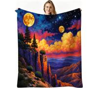 Dozrmey Coperta Piazza e Mezza, Nube Gialla, 240x260 cm, AQ606