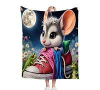 Dozrmey Coperta Versatile per Interni Universo, Dimensioni 180x200 cm, Superficie Morbida su Entrambi i Lati, Copertura Completa per Massimo Comfort, Resistente e lavabile W192 D192-