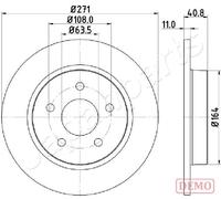 JAPANPARTS DP-0305C Disco freno