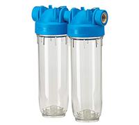 DP 10 DUO 1" OT TS 10" - Doppio alloggiamento per filtro acqua potabile
