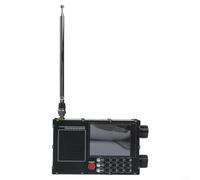 DP-666 TEF6686 Radio portatile per FM AM onde corte per rds 5000mAh LCD | Chip TEF6686, LCD da 2,8", 5000mAh per batteria, bande FM/AM/SW, per display RDS, telescopico per antenna, borsa da viaggio