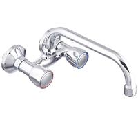 DP Bath BC110 Rubinetto per Lavello Cucina a Parete Sauco 110