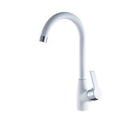 DP Bath GC0563 Rubinetto da Cucina Gardenia, Bianco