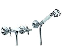 DP Bath GCC003 Rubinetto Doccia Serie Almendro en Cromo, Argento