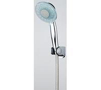 DP Bath Soffione Doccia LED RY-L025 con Supporto RY-P012 e Flessibile RY-S001