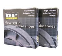 DP BRAKES 9102 GANASCIA FRENO BASE ORGANICA HONDA CD 250 U 1988
