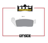 DP BRAKES DP117 PASTIGLIE FRENO ANTERIORI HONDA VT 600 C SHADOW 2005