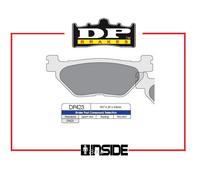 DP BRAKES DP423 PASTIGLIE FRENO POSTERIORI YAMAHA XV 1900 2016
