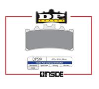 DP BRAKES DP519 PASTIGLIE FRENO SINTERIZZATE STANDARD BMW G 310 GS ABS 2019