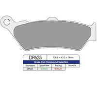 DP BRAKES RDP623 PASTIGLIE IN TITANIO X-RACE BMW C1 125 2000