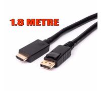 Dp Displayport Maschio A HDMI Cavo Adattatore Convertitore per PC HP/Dell -1.8M