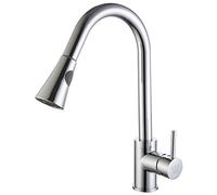 DP GRIFERIA GC11079 Rubinetto monocomando Rimovibile, Argento