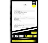DP Log Book To Track Your Diamond Art Painting Progress And Project Notebook Journal
