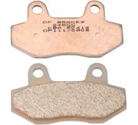 DP111 PASTICCHE FRENO SINTERIZZATE DP STANDARD HONDA CMX 250 CL REBEL 1985