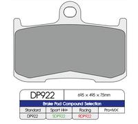 DP922 PASTIGLIA FRENO METALLO SINTERIZZATO VICTORY HAMMER 106 S LE 2014