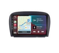 DPBXQ 9" Navigazione GPS per Auto Android 12 Multimedia per Benz SL R230 2001-2017 Schermo DSP Touch Capacitivo Sistema di Supporto WiFi, 4G, Dab, OBD2,K6 8 Core 4G+WiFi 6G+128G