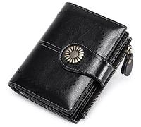 DPCDAN Porta Monete Mini portamonete multifunzione Portafogli in pelle da donna Moda femminile Sezione corta Studenti Business Portafoglio Patente di guida Viaggi Portacarte