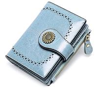 DPCDAN Porta Monete Mini portamonete multifunzione Portafogli in pelle da donna Moda femminile Sezione corta Studenti Business Portafoglio Patente di guida Viaggi Portacarte