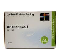 DPD NO 1 RAPID DISSOLVE 250 COMPRESSE TEST ACQUA CLORO RAPIDA SOLUBILITÀ ANALISI