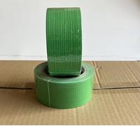 DPdantepellacani 2 ROTOLI Nastro Telato Americano Verde 50 mm x 25 Metri altamente resistente per riparazioni e protezione o fissaggio, Duct Tape impermeabile e anti taglio