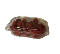 DPdantepellacani CESTINI CON COPERCHIO UNITO da 125 gr VASCHETTE FRUTTA R-PET CON FORI DI VENTILAZIONE IDEALI PER PICCOLI FRUTTI/MICRO ORTAGGI