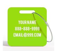 DPDP Etichette per bagagli personalizzate-Etichette Personalizzate per bagagli da viaggio Etichette per valigie aereo con nome per zaini e borse Etichette valigia accessorio per etichette da viaggio