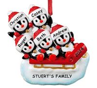 DPDP Palline di Natale Personalizzate con Nomi, Ornamenti Natalizi Personalizzati, Ornamenti per l'albero di Natale, Decorazioni per l'albero di Natale, idee regalo di Natale.