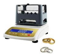 DPDZSW Analizzatore di Densità Dell'oro Precisione 0,001 g/cm³,Tester Digitale per Purezza dei Metalli Preziosi,Densimetro per Rilevazione del Contenuto di Oro,Argento E Platino in Carati 600g