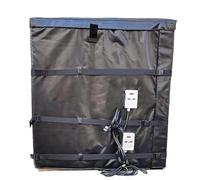 DPDZSW Coperta Riscaldante per Contenitori IBC a Copertura Totale 55 Galloni/275 Galloni - 2300 W/4000 W, Riscaldamento Rapido E Termostato Regolabile 20°C a 190 °C,275Gallons/1000l