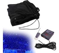 DPDZSW LED Stage Cielo Stellato Panno di Sfondo, Fondali per Tende a Forma di Stella di Nozze, Multifunzione Decorazione per Fondali Fotografici a Tema Spaziale Dell'universo,4 * 8m