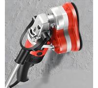 DPDZSW Levigatrice Elettrica per Pavimenti E Pareti, Lucidatrice Portatile a Tre Teste per Pareti E Pavimenti in Cemento, Levigatrice per Calcestruzzo con Asta Telescopica Allungata, 6 velocità