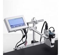 DPDZSW Macchina per Codifica Online,Stampante a Getto D'inchiostro, Piccola Macchina per Codifica Linea Di Produzione Catena Di Montaggio Intelligente, Macchina per Codifica Della Data,24.5mm