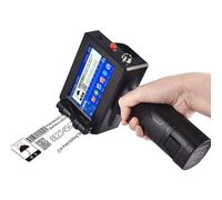 DPDZSW Stampante Manuale Portatile Con Cartuccia D'inchiostro Ad Asciugatura Rapida,Pistola per Stampante a Getto D'inchiostro Portatile Portatile per Codice a Barre Con Data, Codice Qr, Logo