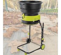 DPDZSW Trituratore Elettrico per Foglie 2500W,Trituratore Senza Lame 15 A,Composter Giardino Silenzioso 17:1 con 20 Linee Taglio,Macchina per Pulizia del Giardino per Foglie,Cavo Alimentazione 50 M