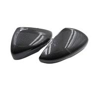 DPEDFVXVMR Calotta Specchietto per Focus MK4 IV 2019-2022 LHD Gloss Black Ala Laterale Vista Posteriore Specchietto Retrovisore Tappi di Copertura Borsette di Ricambio(Carbon Fiber)