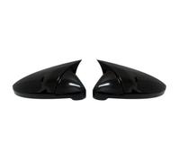 DPEDFVXVMR Calotta Specchietto per Jetta 2019-2022 Copertura dello Specchietto Laterale Retrovisore Cappuccio Alare Vista Posteriore Rivestimento(Black)