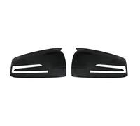 DPEDFVXVMR Calotta Specchietto per per W204 E W212 W176 W246 per CLS C218 per GLA X156 per Auto Tappo di Copertura dello Specchio Retrovisore Lato in Fibra di Carbonio Modello(Black)