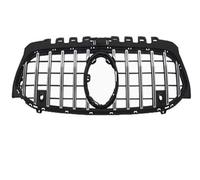 DPEDFVXVMR Griglia Anteriore per CLA-Class per C118 W118 per CLA35 per AMG 2020-2023 GT Stile Griglia PARAurti Anteriore Centro Grill Hood Tuning Kit Griglia Radiatore(Silver)