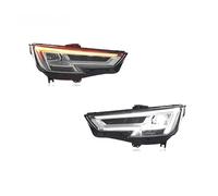 DPEDFVXVMR Gruppo Ottico Anteriore 2pcs per A4 B9 A4L S4 RS4 2017-2019 Auto HA Condotto Il Faro Assemblaggi Nebbia DRL Indicatori di Direzione Freno Lampada di Montaggio Faro Anteriores